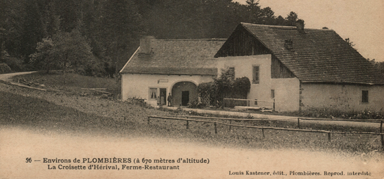 Photographie ancienne de La Croisette d'Hérival