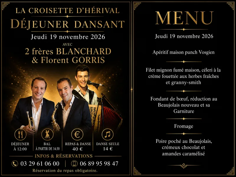 Beaujolais nouveau — 2 frères Blanchard & Florent Gorris